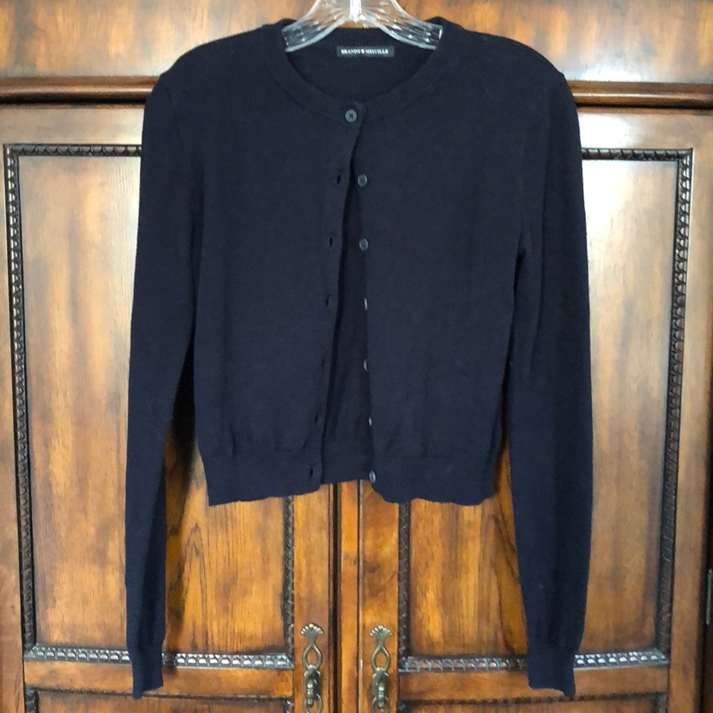 NWOT Brandy Melville Navy Cardigan